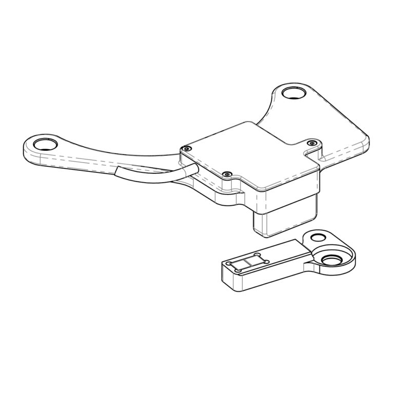 Positional Rocker Sensors Suspension Position Sensor - Reventec - IndyCar Front Rocker.